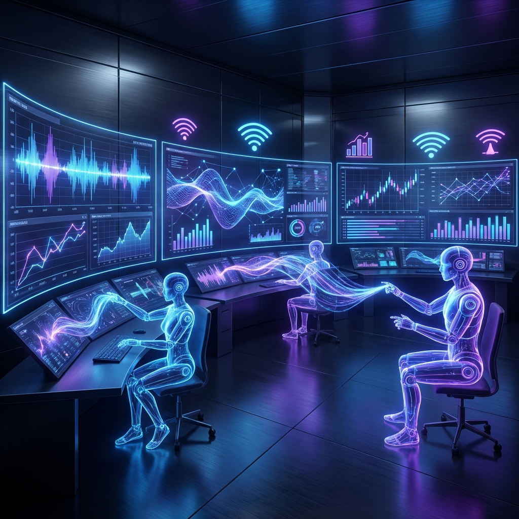 AI-powered trading dashboard with real-time market monitoring and data visualization